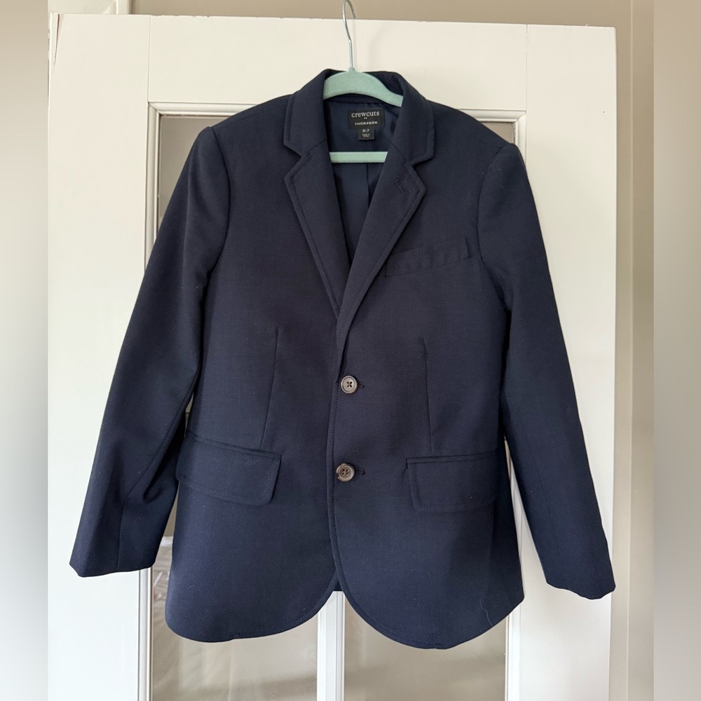 J. Crew Crewcuts Dark Blue Boys Sport Coat
